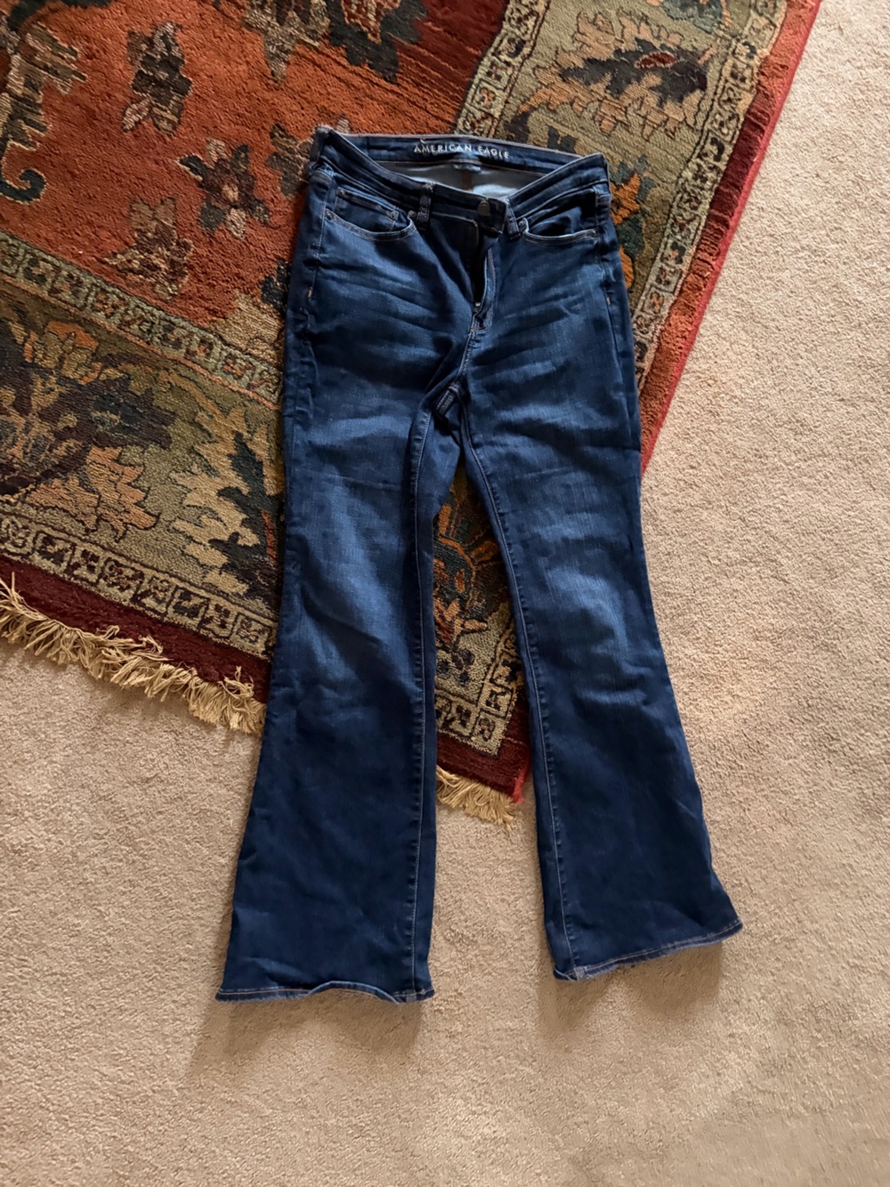 American Eagle Outfitters Indigo Flare Jeans